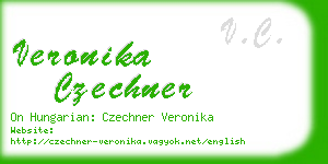 veronika czechner business card